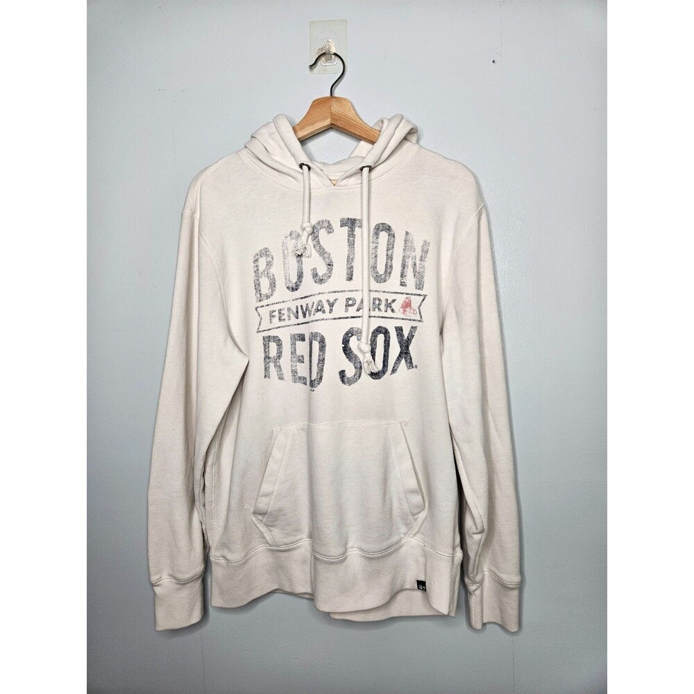 47 Brand Boston Red Sox Fenway Park Hoodie Medium Cotton Blend Sweatshirt